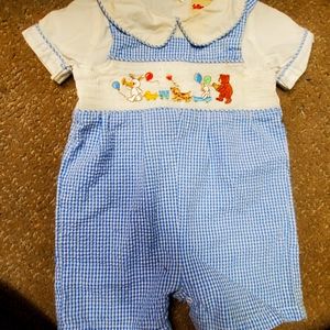 Vintage 1960s toffee apple boys romper